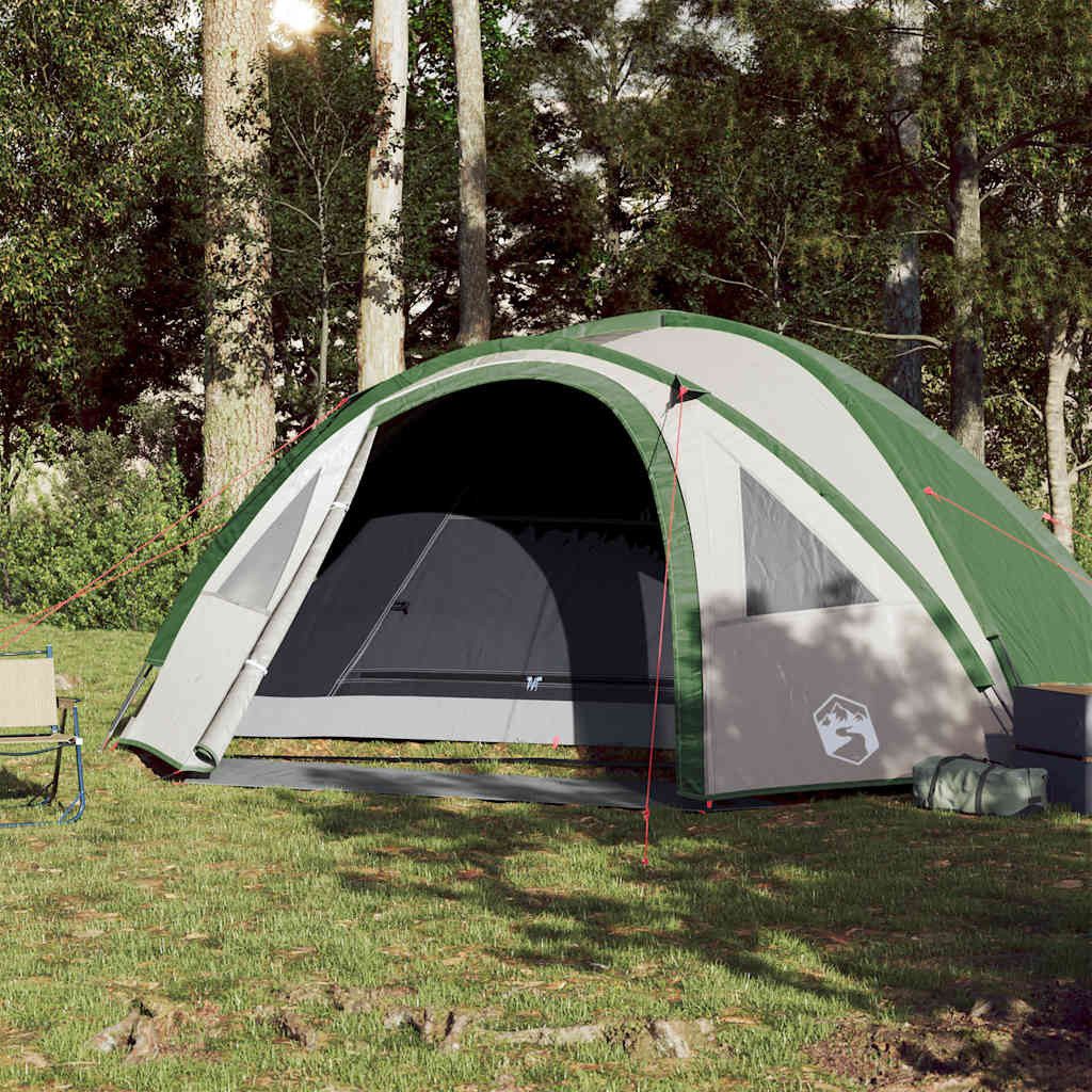 vidaXL Kuppelzelt Kuppel-Campingzelt 4 Personen Grün günstig online kaufen