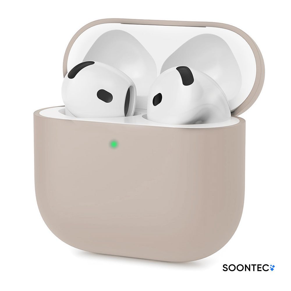 SOONTEC Kopfhörer-Schutzhülle AirPods 4 Case, Silikon