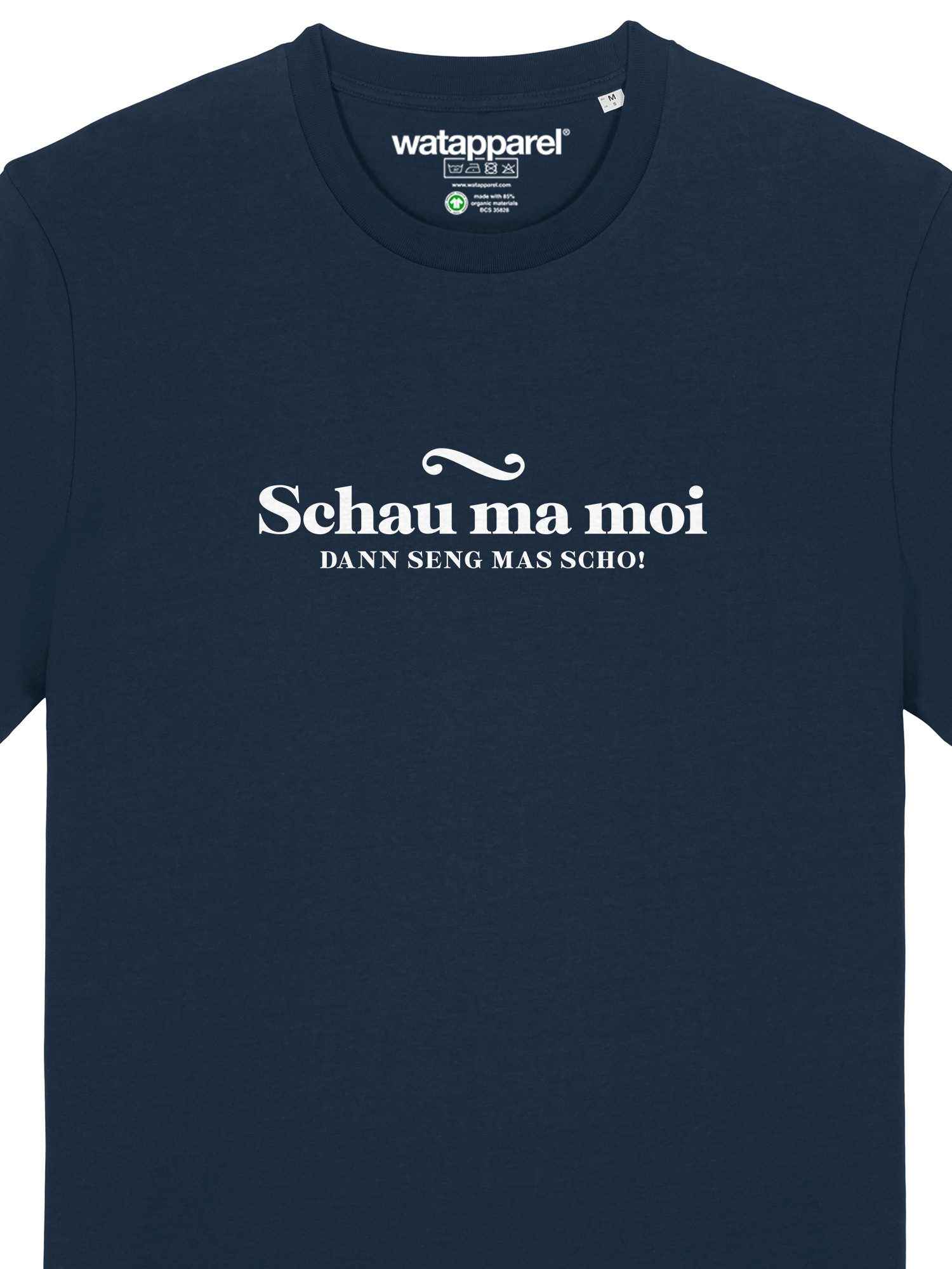 wat? Apparel T-Shirt Schau ma moi dann seng mas scho
