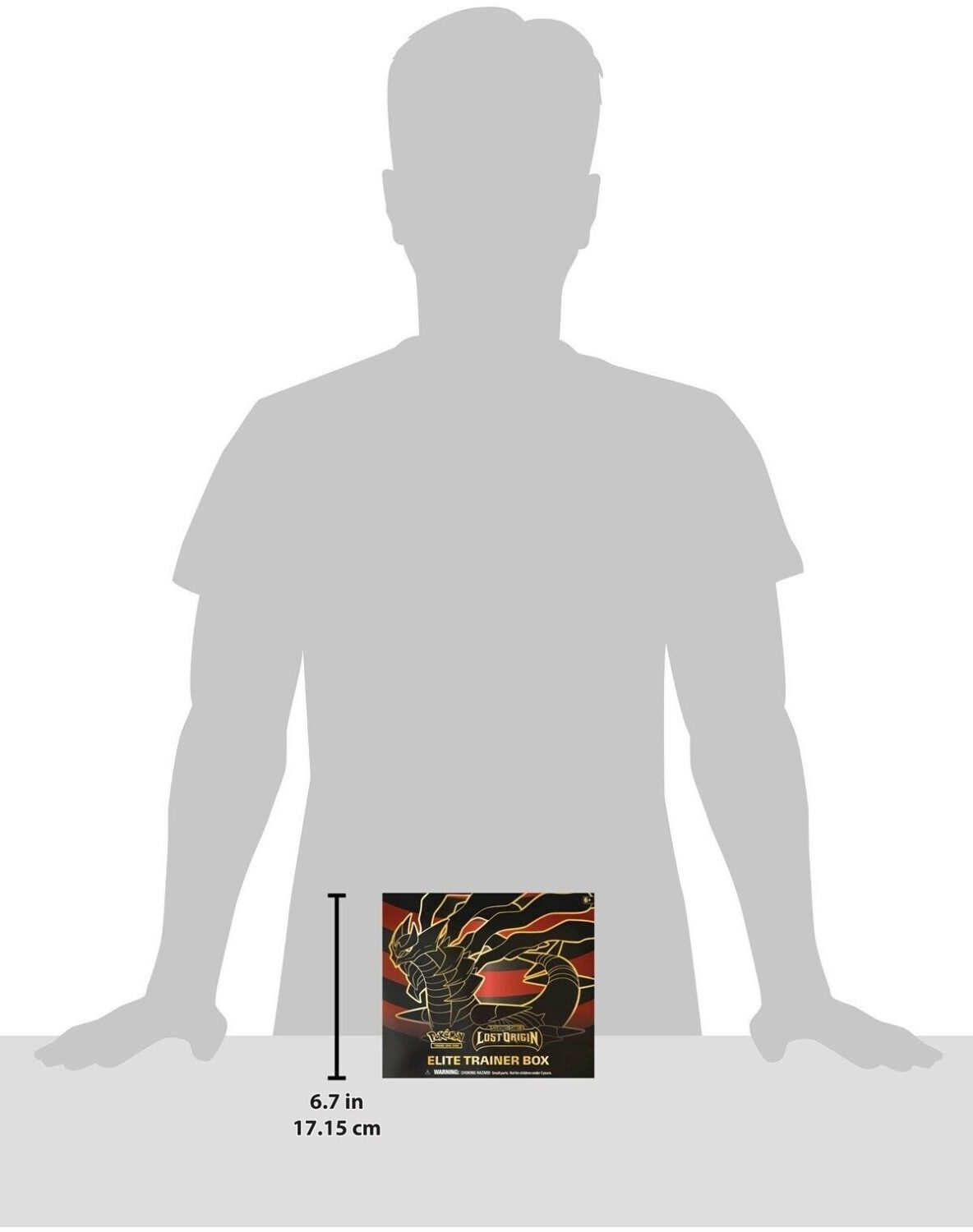POKÉMON Sammelkarte TCG Lost Origin Elite Trainer Box Englisch, Includes 8 booster packs