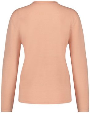 GERRY WEBER Rundhalspullover Pullover mit feinem Lochmuster