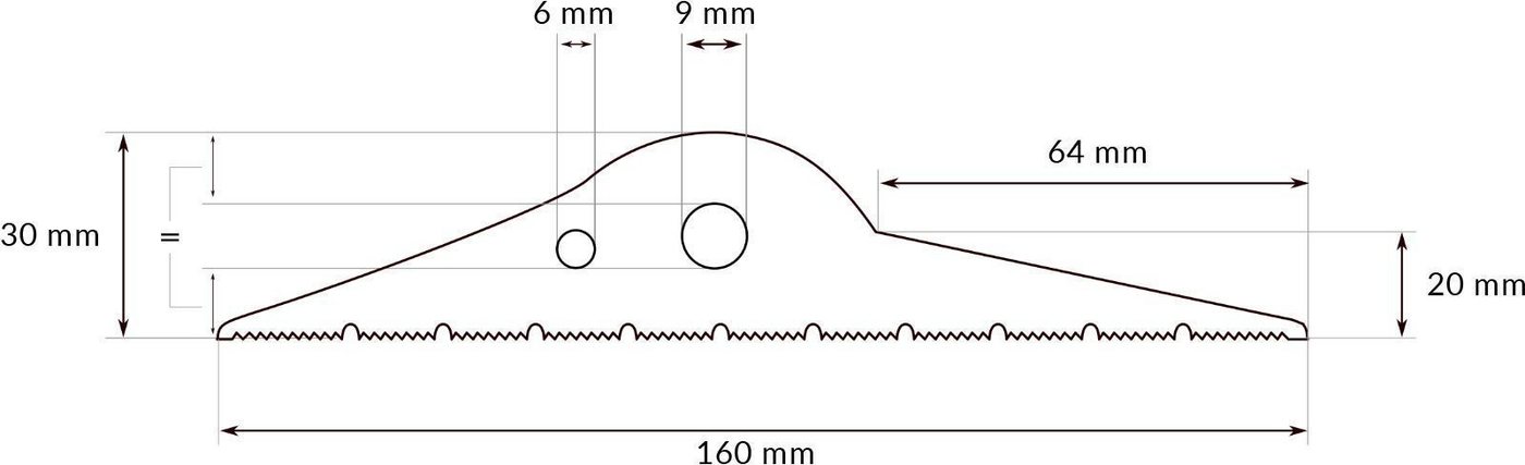 Thumbnail - DQ-PP Türdichtband DQ-PP GARAGENTOR DICHTUNG, 6m, Garagendichtung, Gummischwelle, 15x80mm, 21x115mm, 30x160, schwarz, Tü...