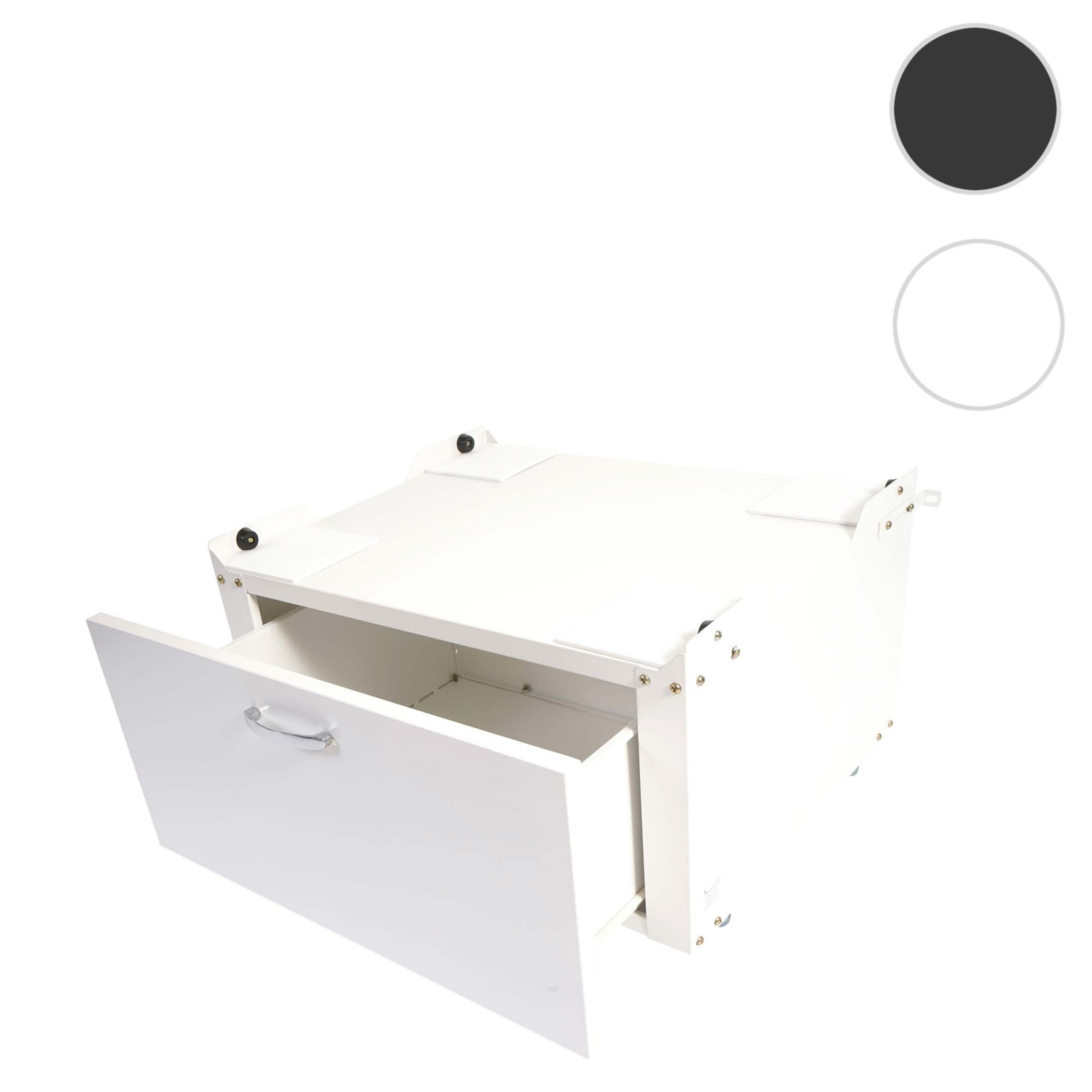 MCW Waschmaschinenumbauschrank MCW-E50-f Höhenverstellbare Füße, Wandhalter günstig online kaufen