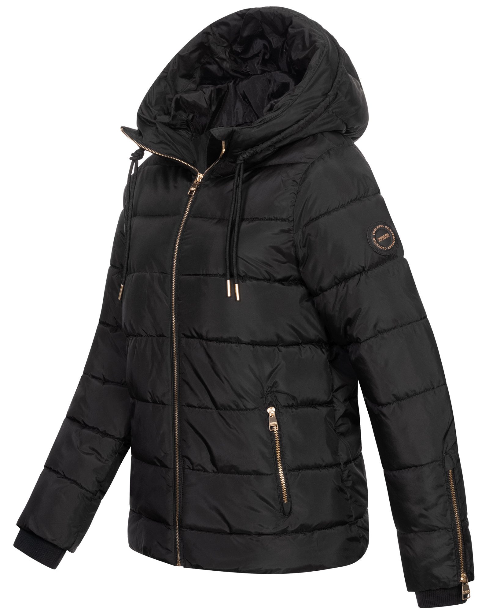 SUBLEVEL Steppjacke Winter Jacke Mantel Parka Steppjacke Lange Winter Mante günstig online kaufen