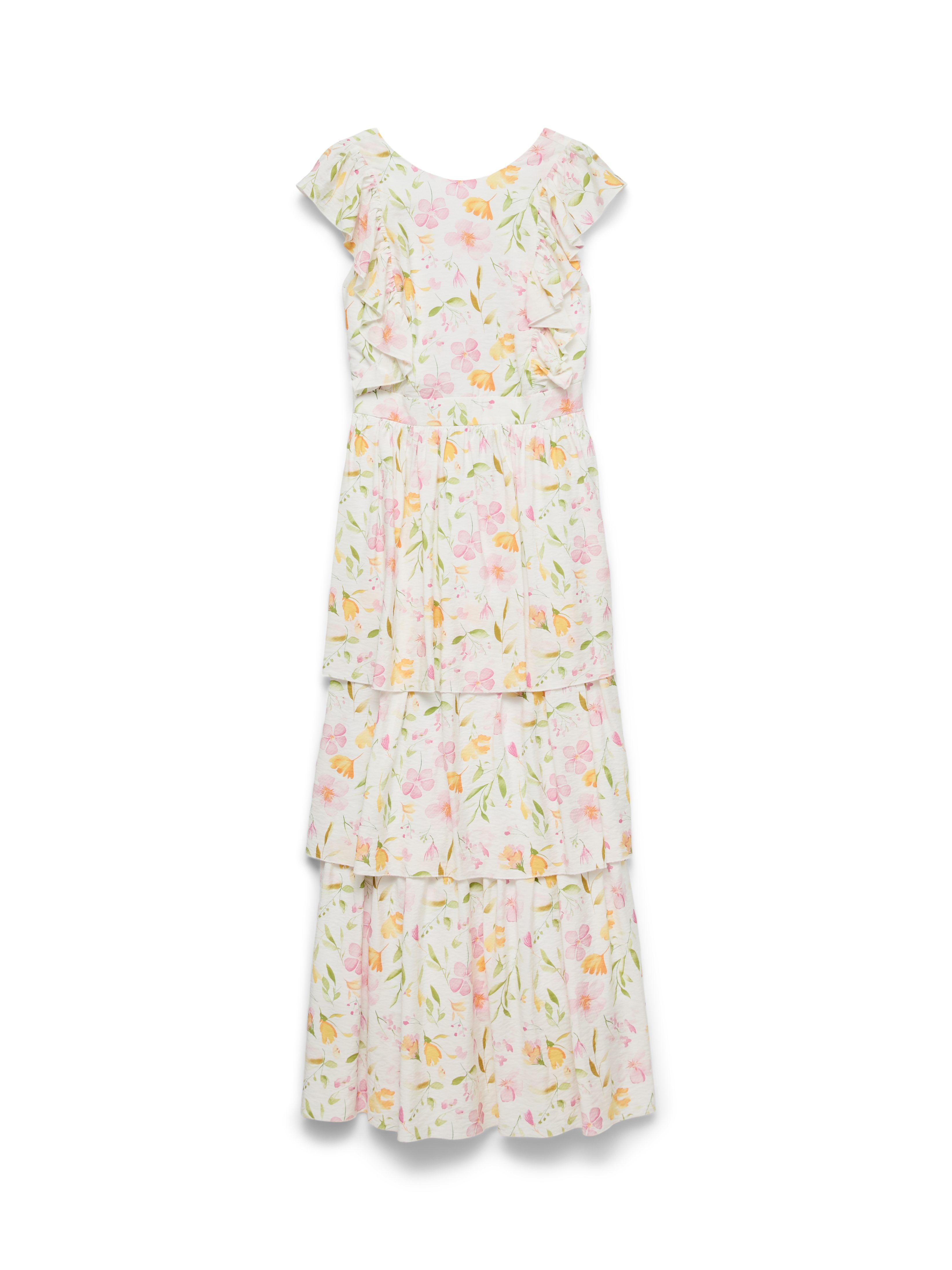 Vero Moda Maxikleid VMESTELLA SL MAXI DRESS EXP Viskosemischung