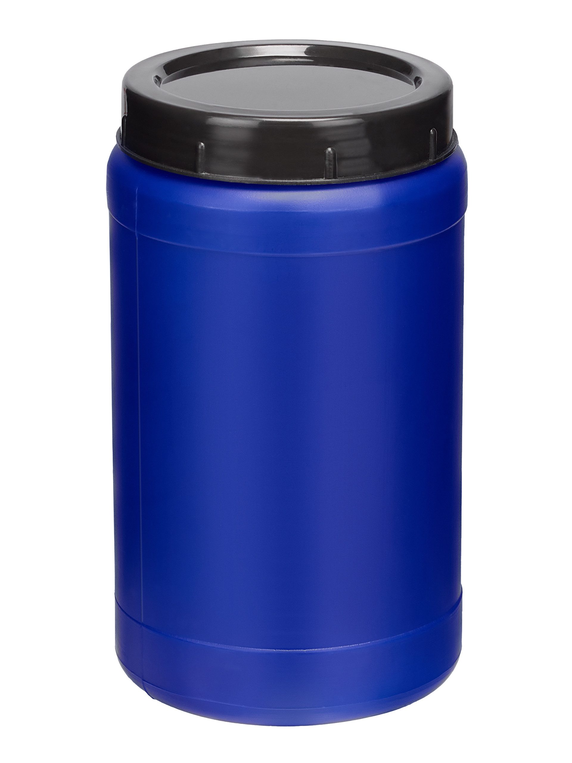 Garronda Regentonne 2L Behälter mit Deckel Weithalsfass BPA-frei GD-0085, Blau, 2 l