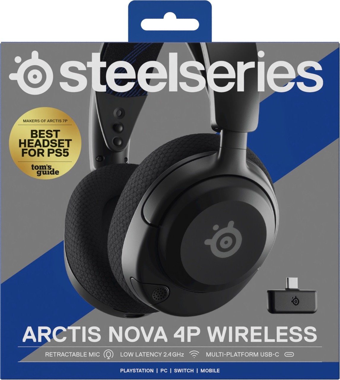 (360 Spatial 4P Gaming-Headset Arctis SteelSeries Audio) Nova