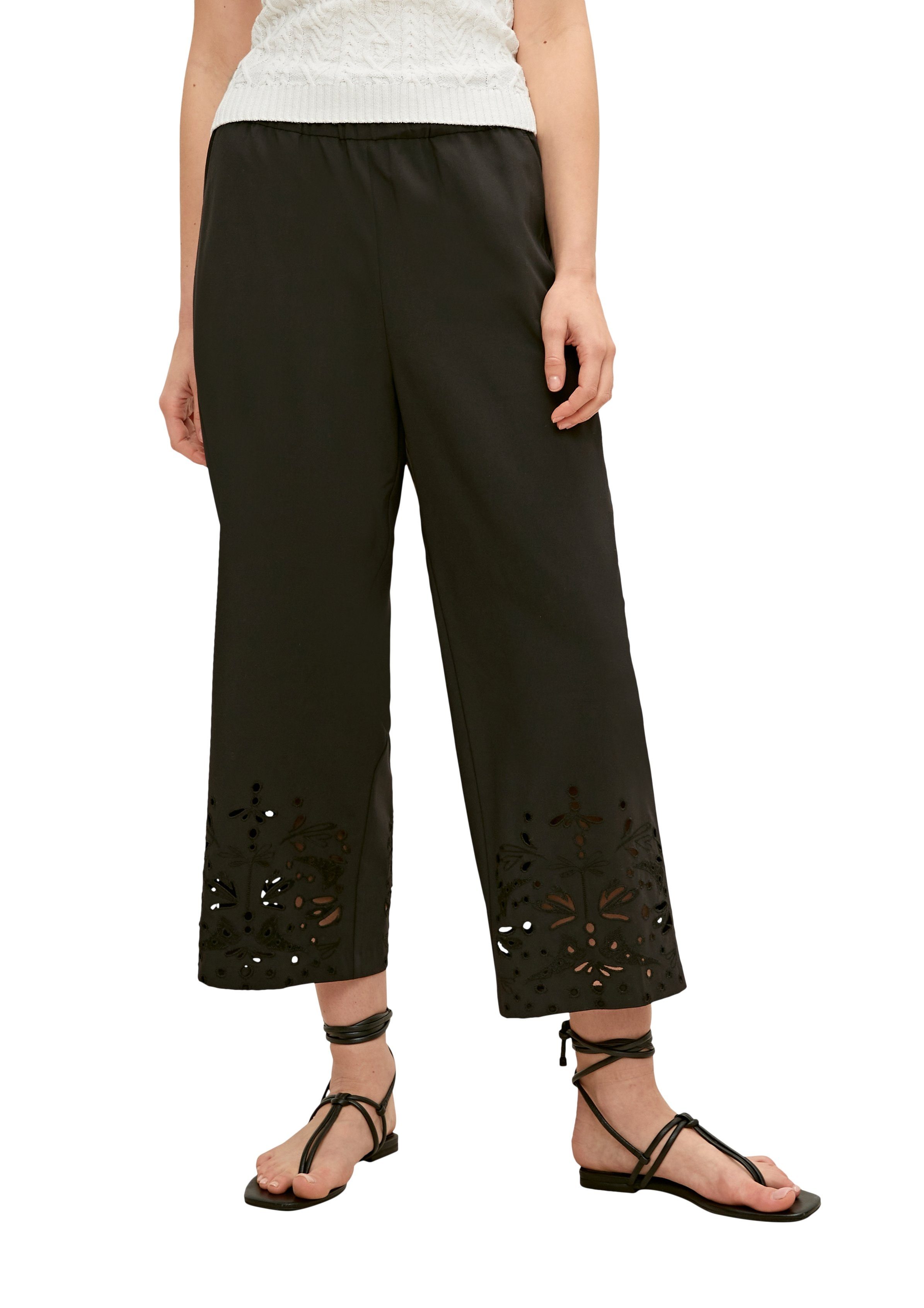 comma Stoffhose Regular: Hose