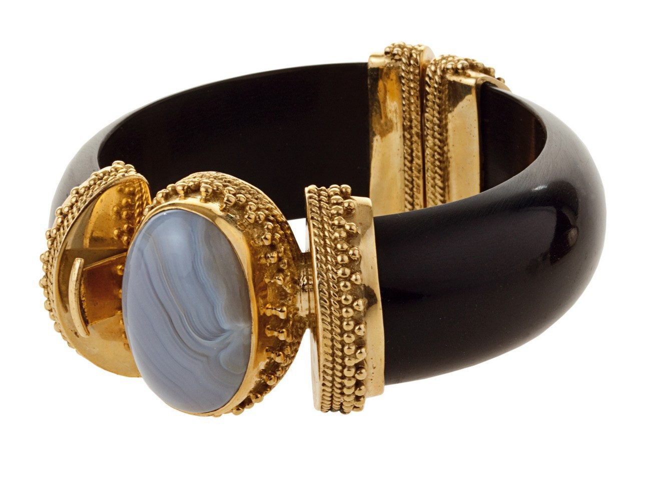 Armband Cicero Armreif schwarz groß