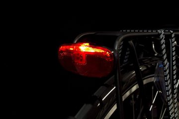 Spanninga Fahrradbeleuchtung LED Rücklicht SPANNINGA DUXO Dynamobetrieb 50 80 mm