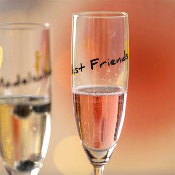 LEONARDO Sektglas Sektglas 200 ml 'Best Friends' PRESENTE, Glas, Champagnerglas