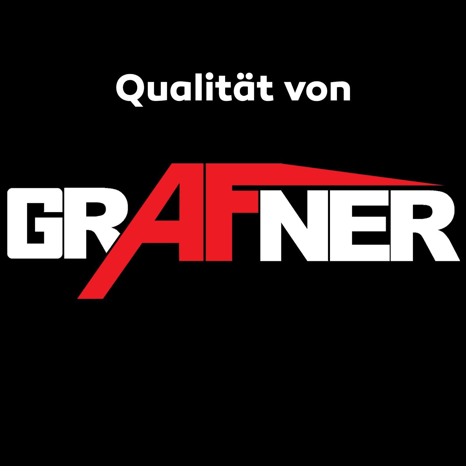Grafner® schwarz Leuchtmittel, Aluminium-Wandlampe Down Up WL10749, ohne Wandleuchte Außen-Wandleuchte Grafner &
