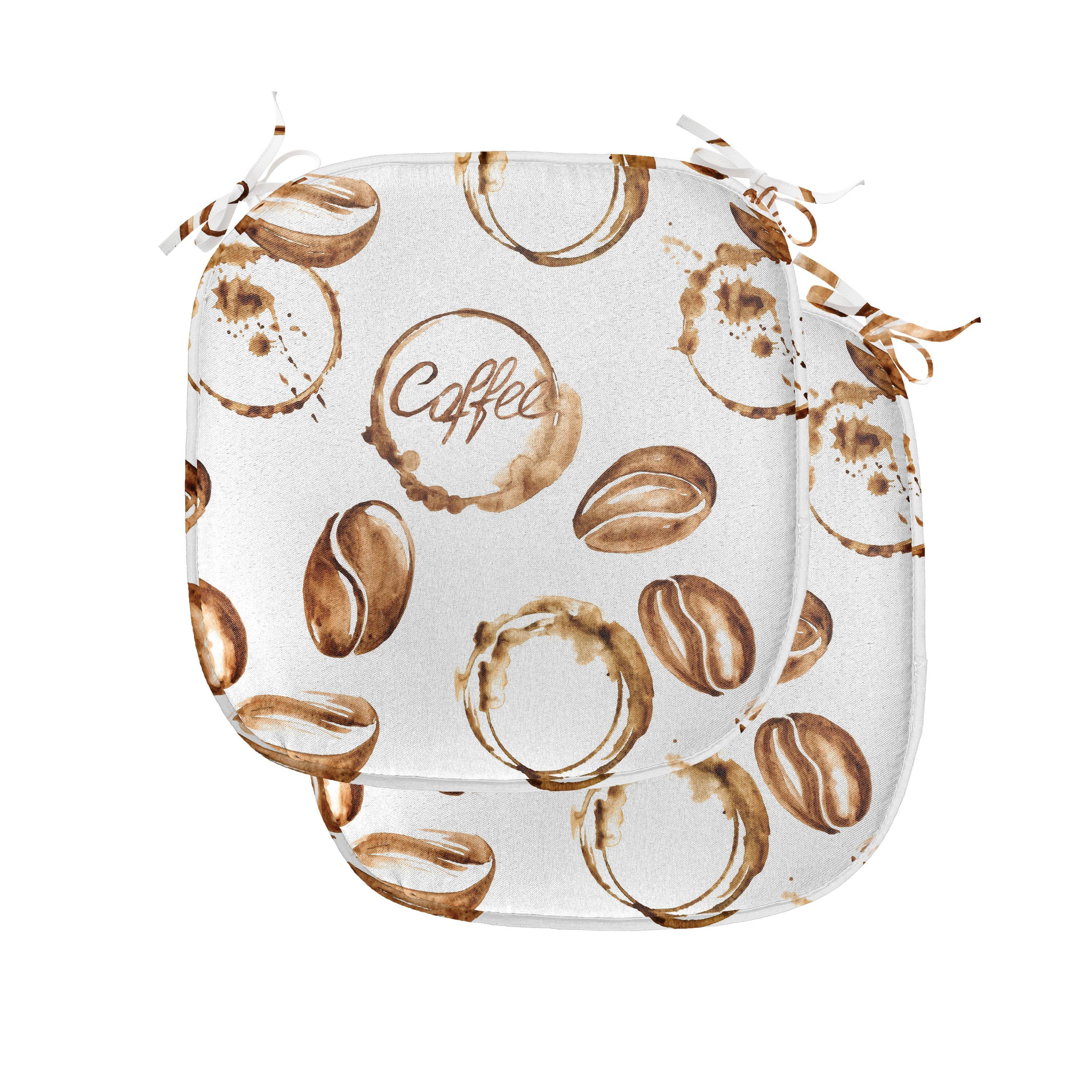 Abakuhaus Stuhlkissen Dekoratives wasserfestes Kissen mit Riemen für Küchen günstig online kaufen