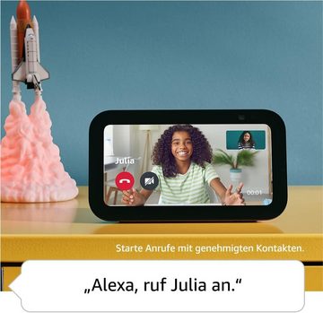 Amazon Echo Show 5 (3. Gen) Kids - Alexa Kamera Sprachgesteuerter Lautsprecher (WLAN (WiFi), Bluetooth, für Kinder entwickelt, mit Kindersicherung)