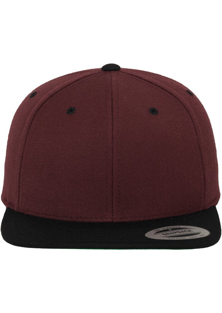 Flexfit Flex Cap Snapback maroon/black 2-Tone Snapback Classic