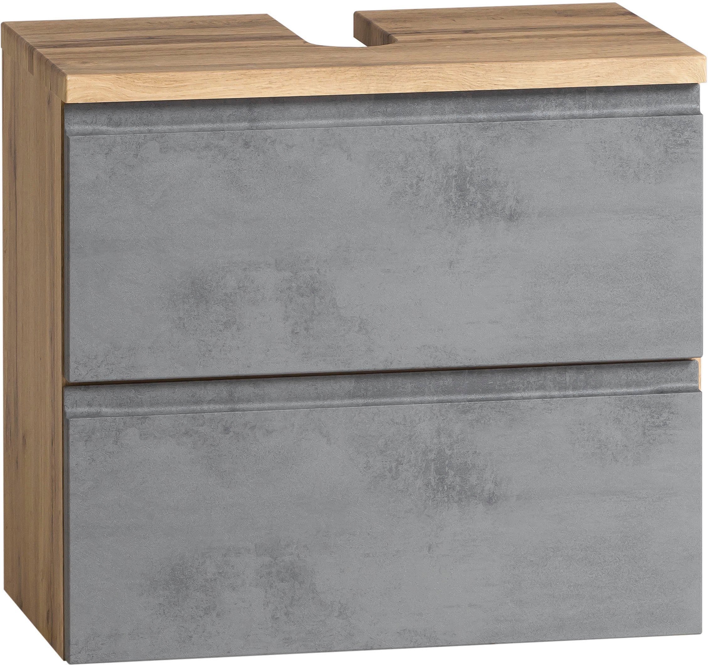 welltime Waschbeckenunterschrank Sölden