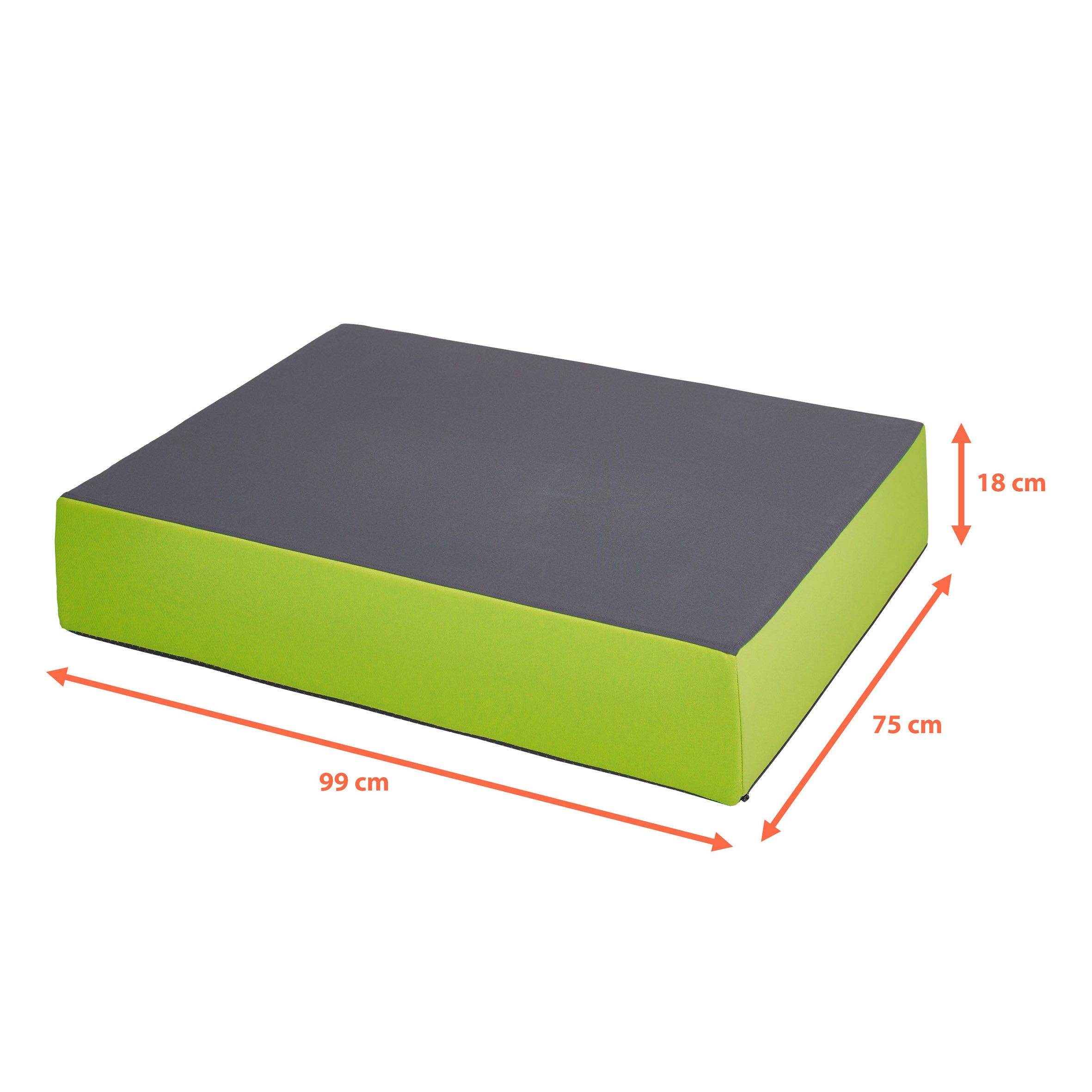 Spetebo Weichbodenmatte Jump Hüpfpolster 99 x 75 x 18 cm (Packung, 1-St., 1 tlg), Hüpfmatratze für Kinder ab 3 Jahre bis 40 kg – Bild 2 von 5