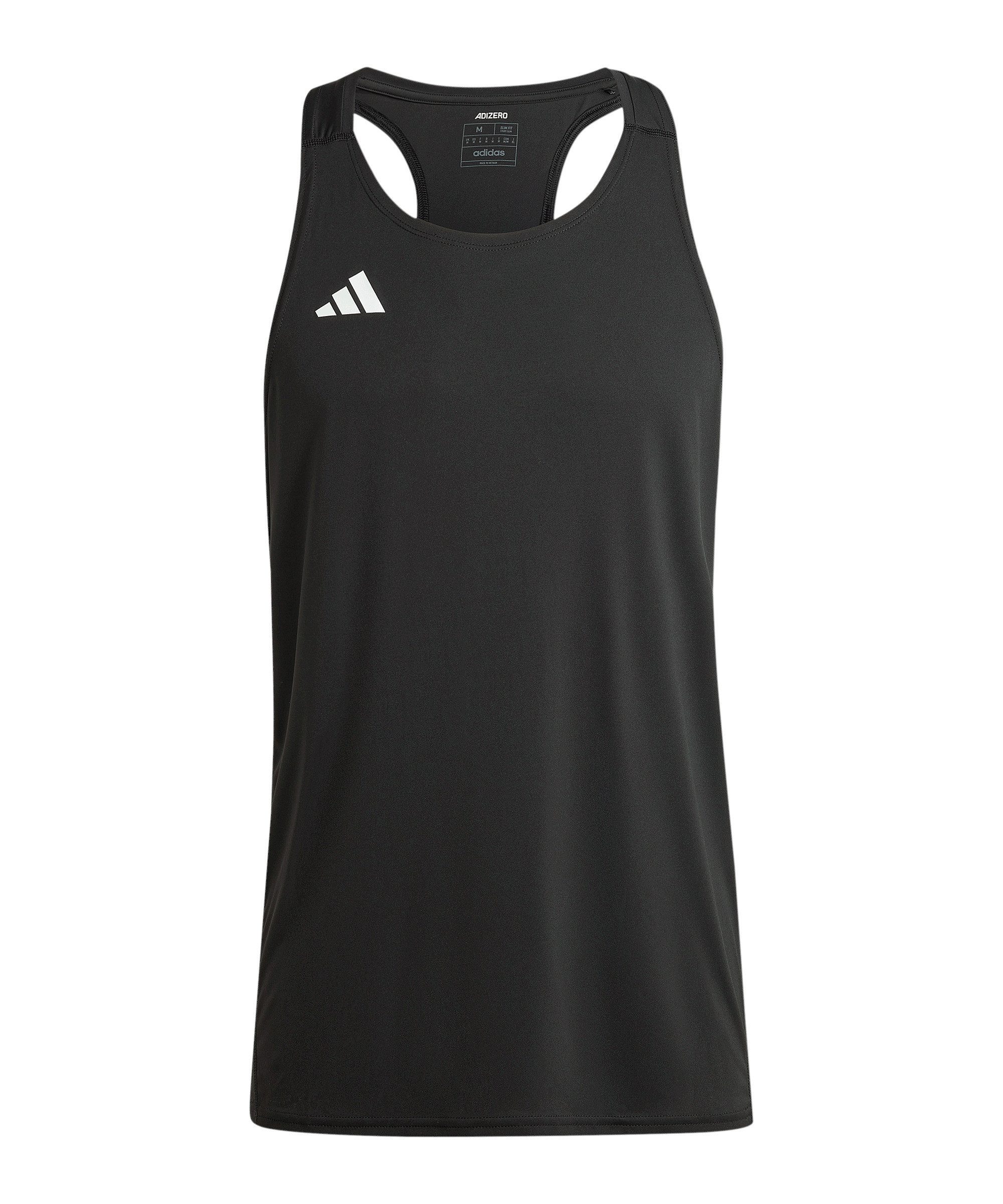 adidas Performance T-Shirt adidas Performance Adizero T-Shirt Weiß Polyester