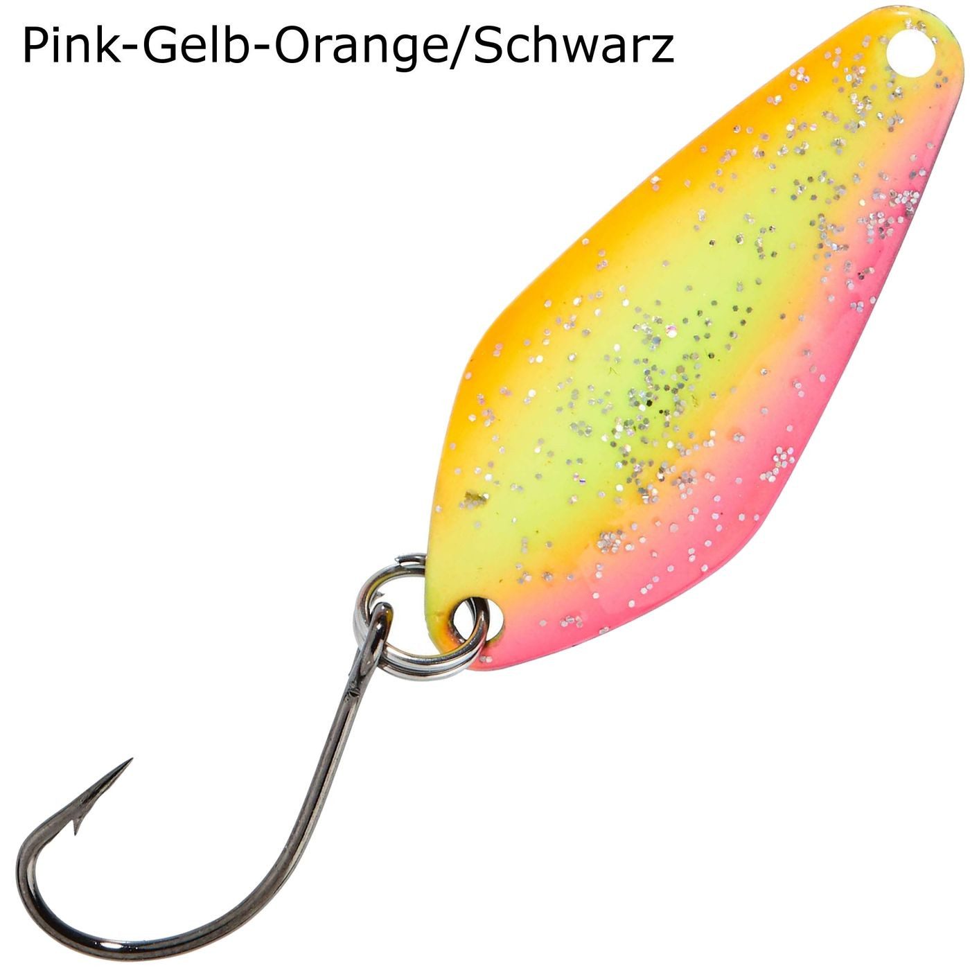 Pink-Gelb-Orange/Schwarz