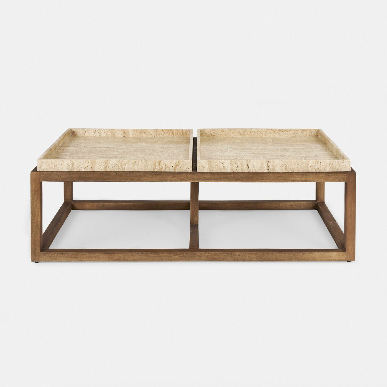 Mirabeau Couchtisch Couchtisch Edwyn braun/creme
