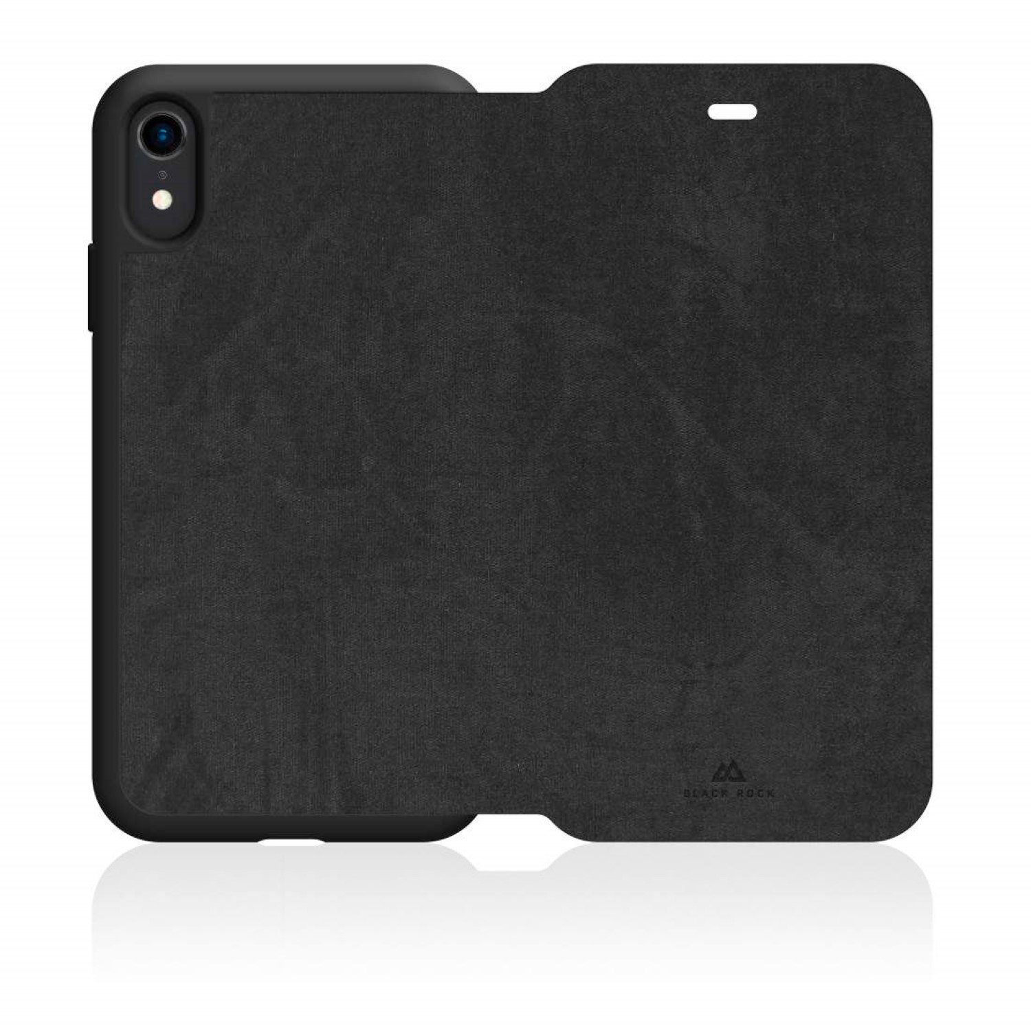 Black Rock Handyhülle Klapp-Tasche Aufprall-Schutz Cover Hülle Case, Booklet Format, Sturz-Schutz, Book-Case Wireless-Charging kompatibel