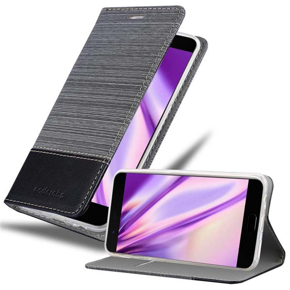 Cadorabo Handyhülle für OnePlus 5 Hülle OnePlus 5, Klappbare Handy Schutzhülle - Hülle - mit Standfunktion und Kartenfach