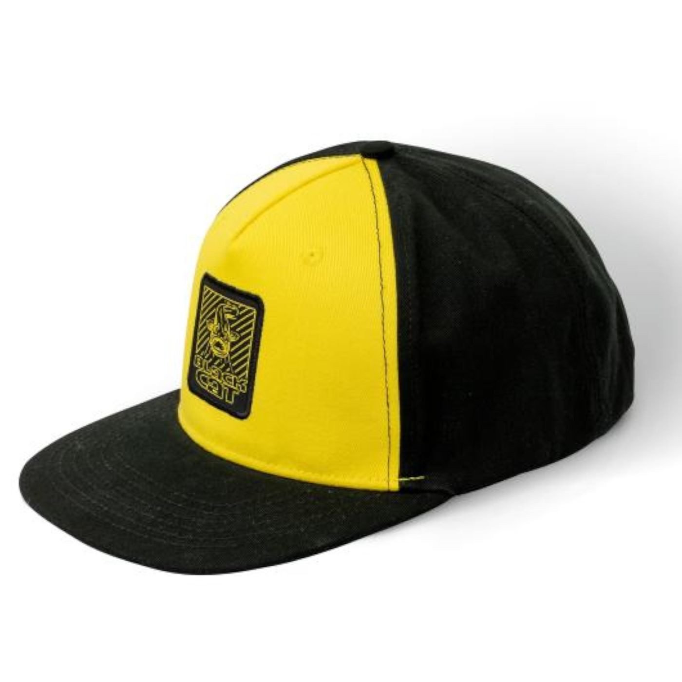 Black Cat Snapback Cap Black Cat Catfish Hunter Snapback I schwarz - Angelcap