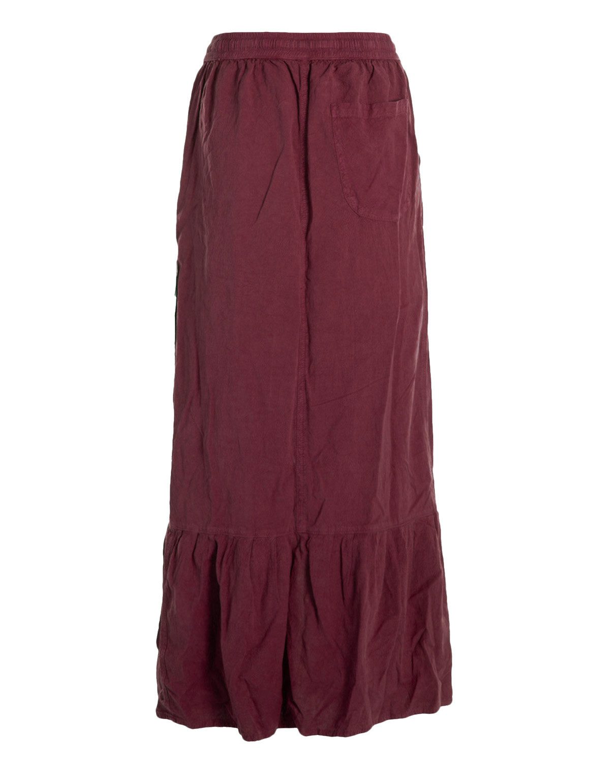 Vishes Maxirock Damen langer Rock Baumwolle günstig online kaufen