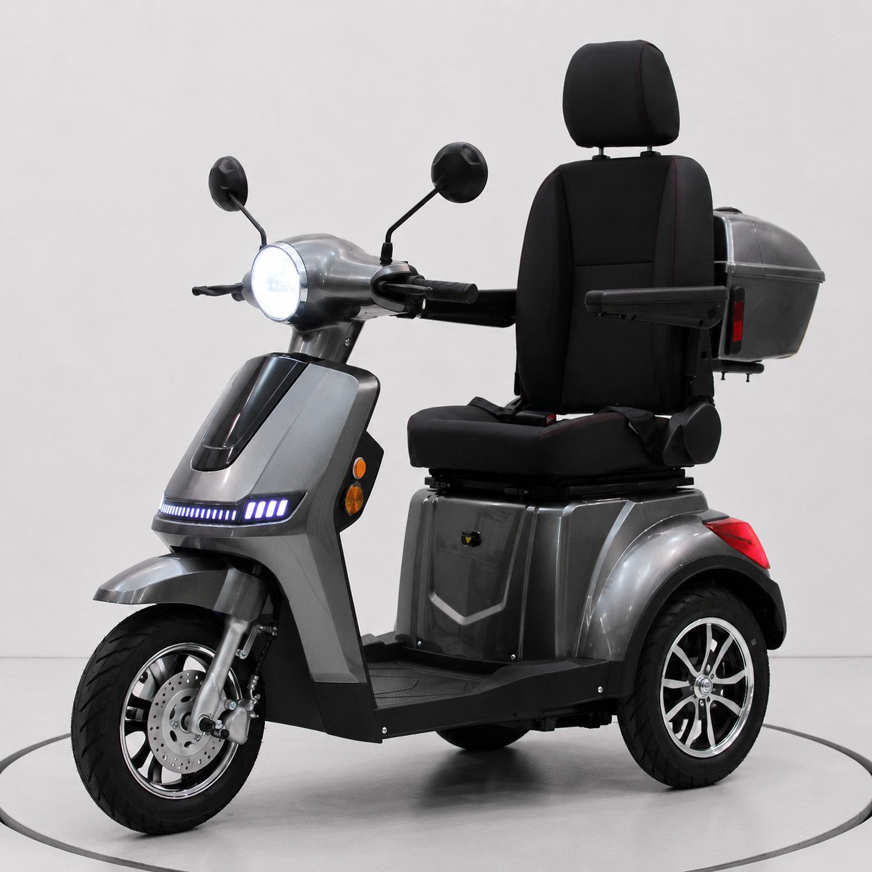 TZIpower E-Motorroller Seniorenmobil Mobility Scooter 1000W 60V 30AH 25km/h Elektromobil, 1000 W, 25 km/h