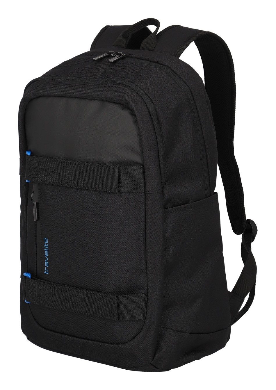 travelite Laptoprucksack PATHWAY Aufsteckfunktion, mit Klettband-Strap-System – ideal für Reisen, Arbeit und Alltag