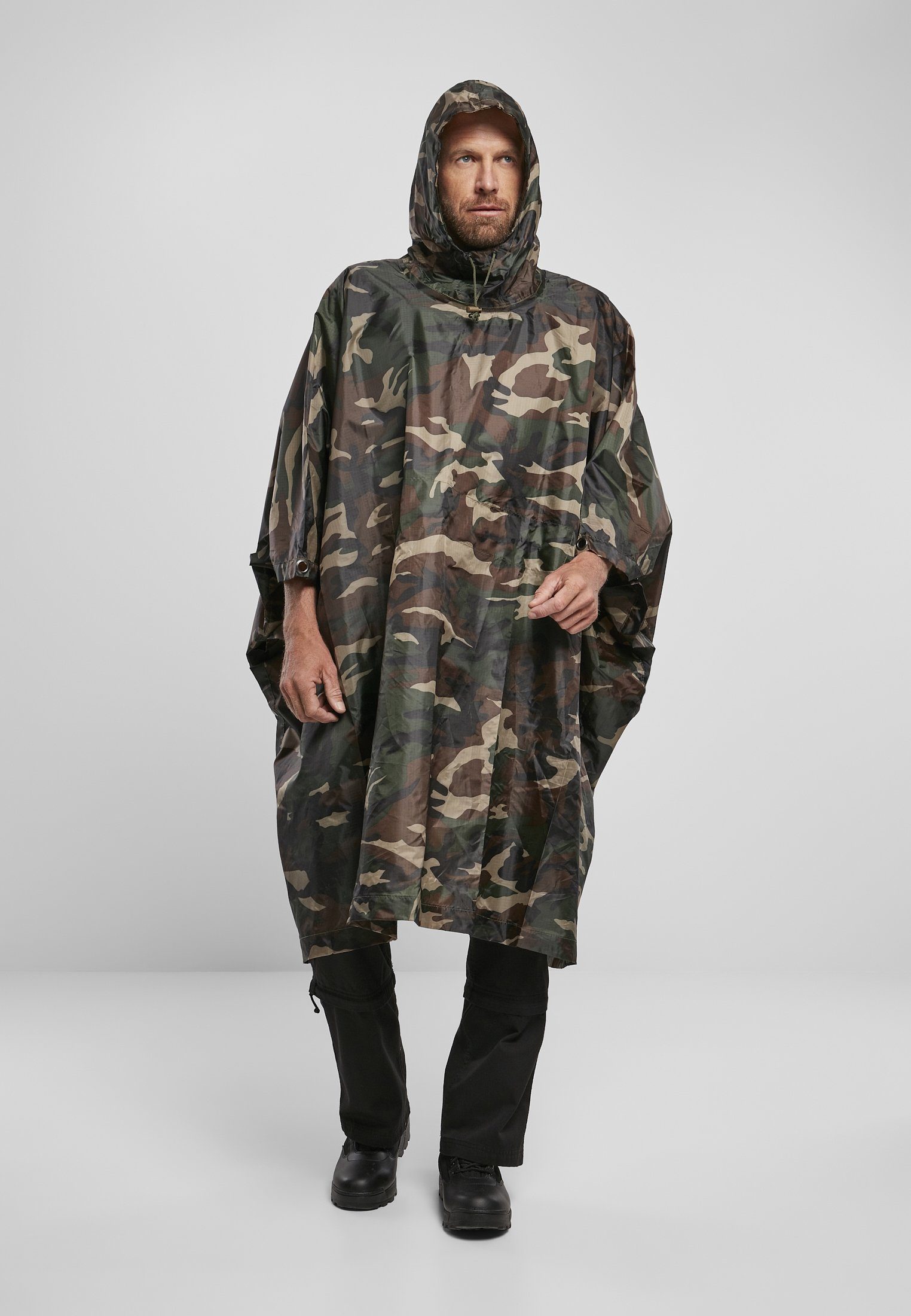 Brandit Regenponcho Bundeswehr Poncho RipStop günstig online kaufen