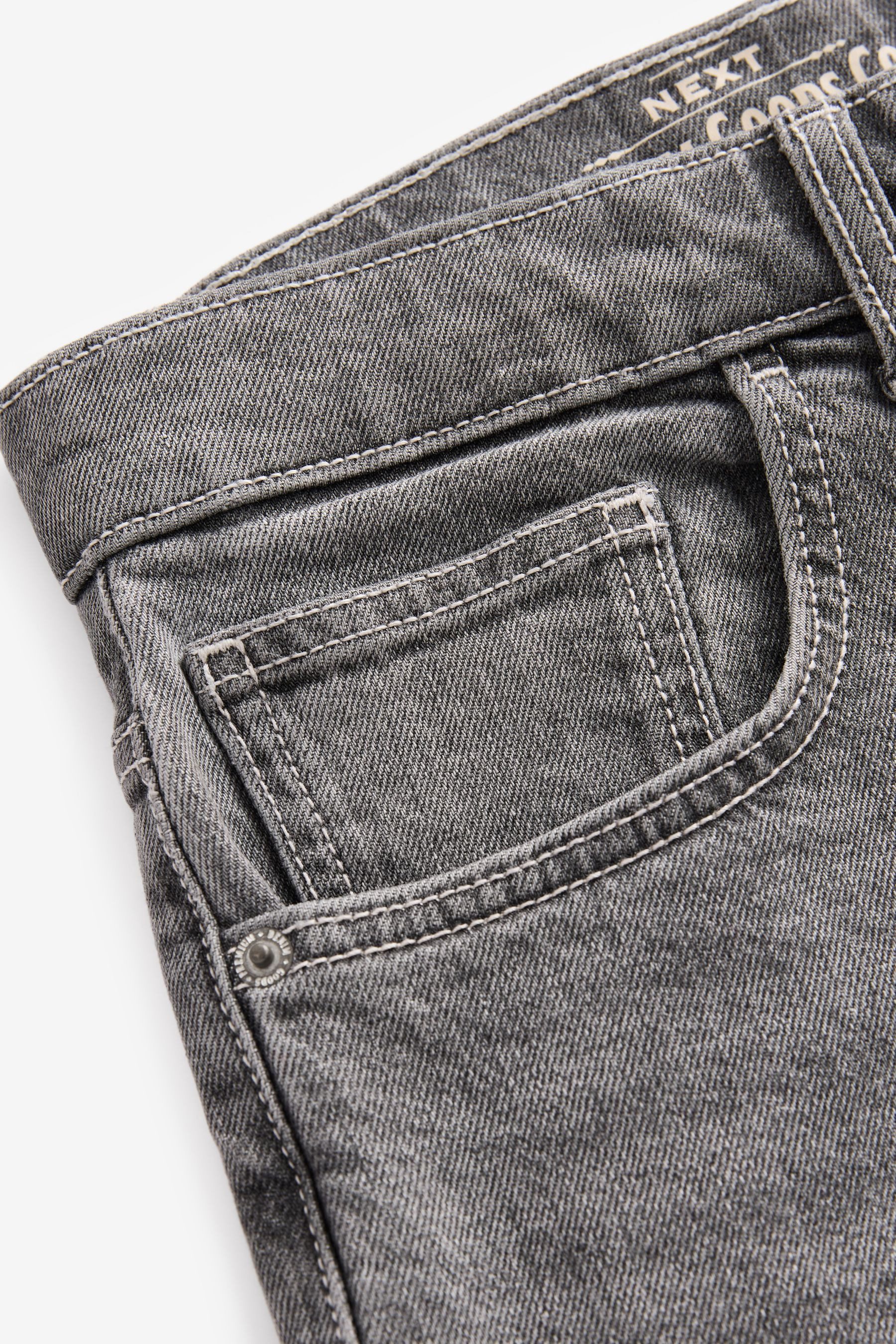 Next Straight-Jeans Authentic Straight Fit Stretchjeans, Vintage-Look (1-tlg)
