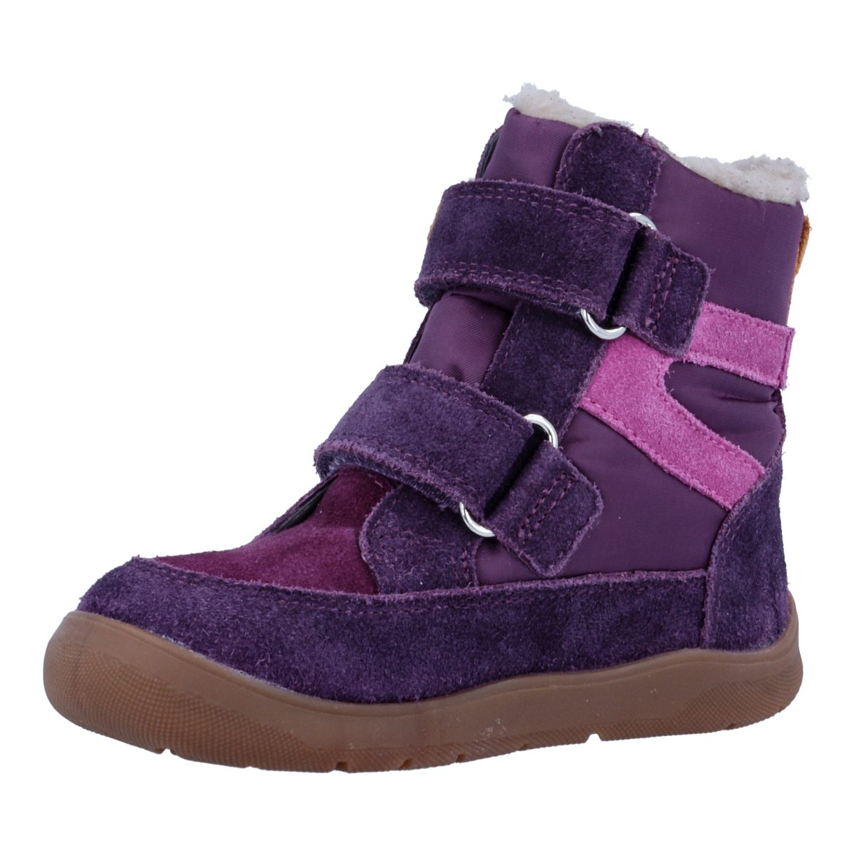 Richter Samy Winter Barfußschuh Winterboots mit Kontrastbesätzen, Größenschablone zum Download