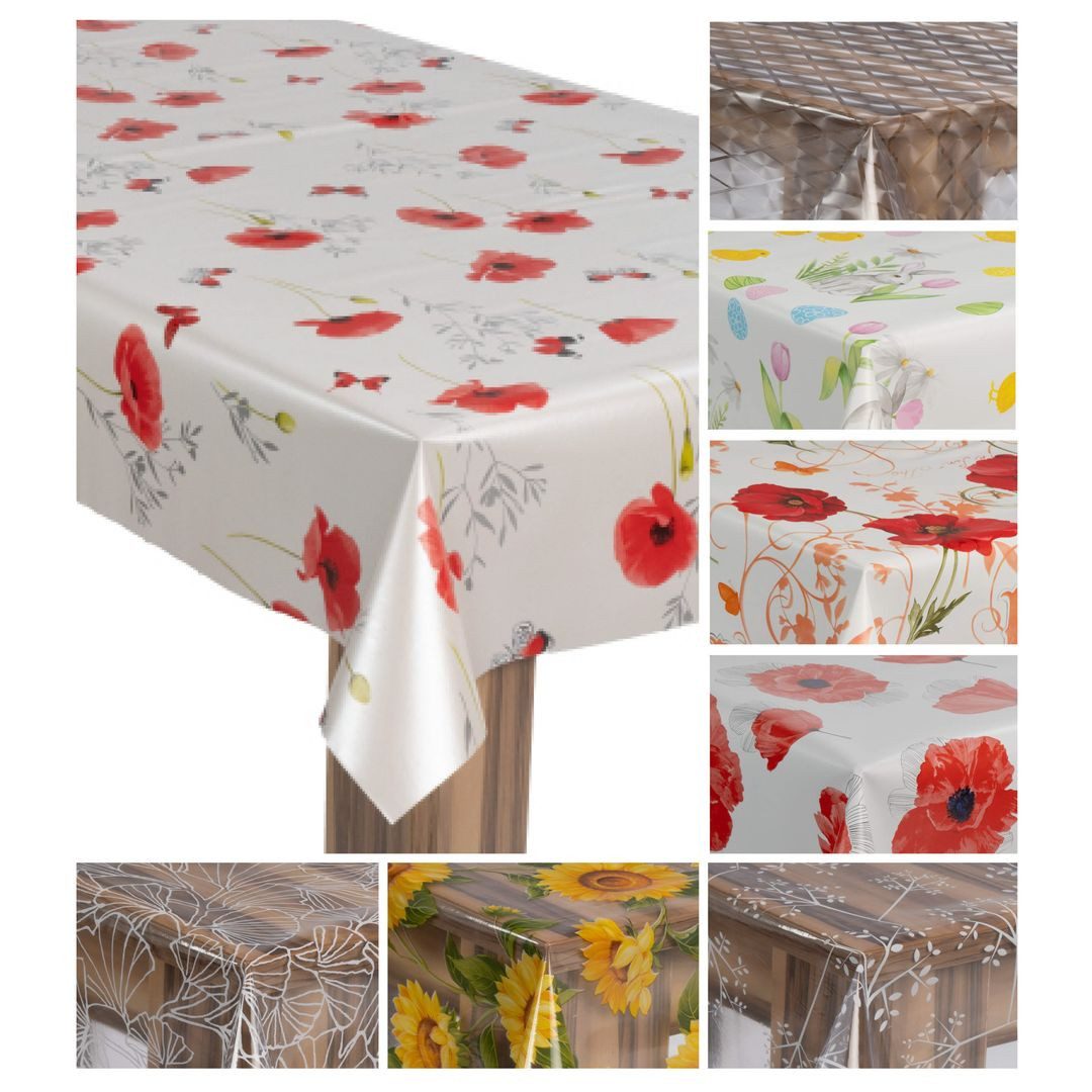 laro Tischdecke Wachstuch-Tischdecke Wachstischdecke Gartentischdecke günstig online kaufen