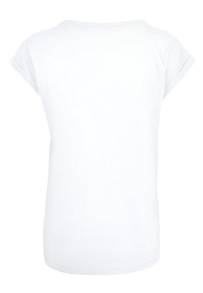 Merchcode T-Shirt Damen Laides Wanted Extended Shoulder Tee (1-tlg)