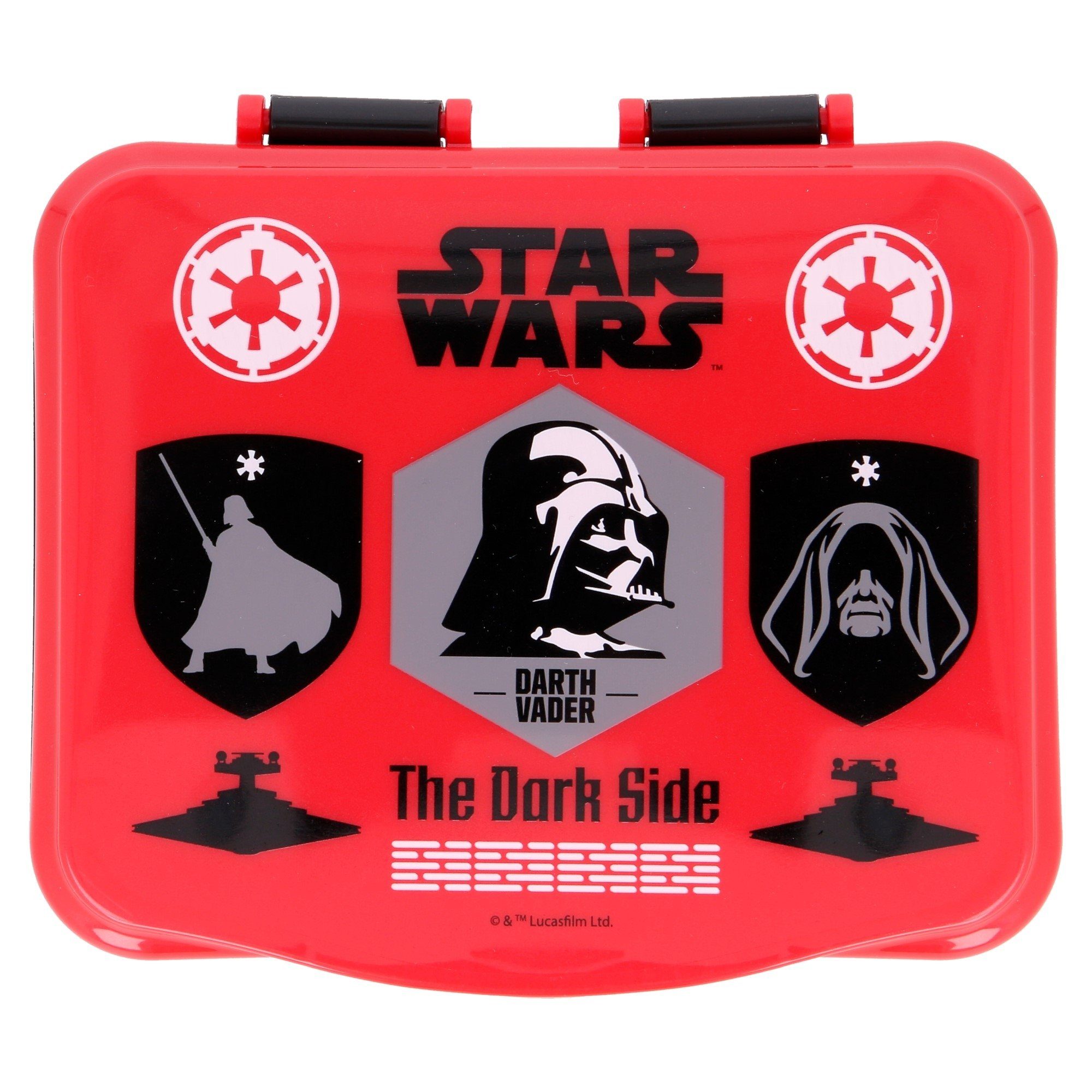 Vader Star Storm Brotdose Lunchbox Wars plus Drath Trooper Trinkflasche