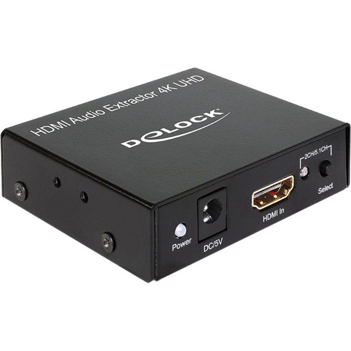 Delock HDMI Stereo / 5.1 Kanal Audio Extractor 4K Computer-Kabel