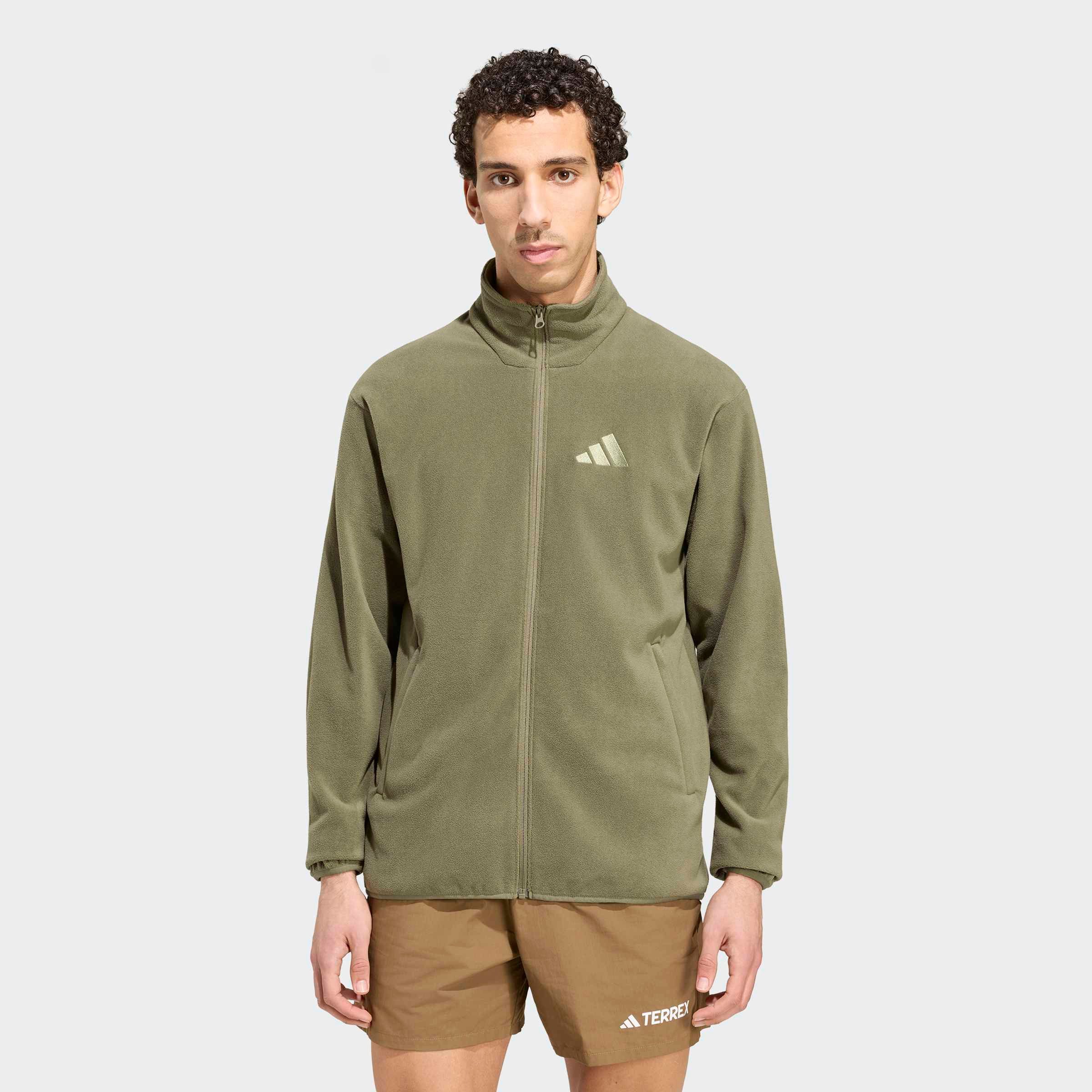 adidas TERREX Fleecejacke MULTI ESSENTIALS, DURCHGEHENDER REISSVERSCHLUSS