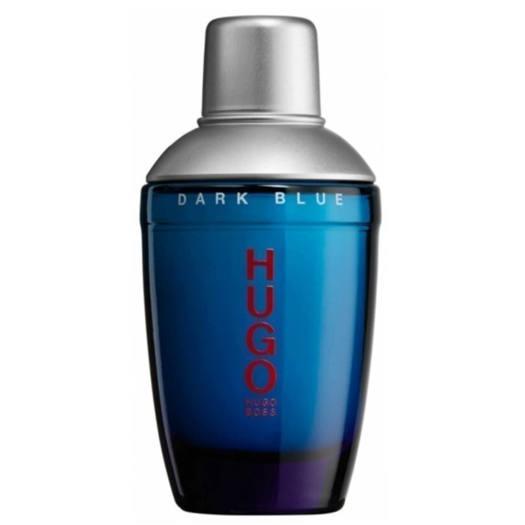 BOSS Duft-Set Dark Blue EDT + Parfümzerstäuber (leer)