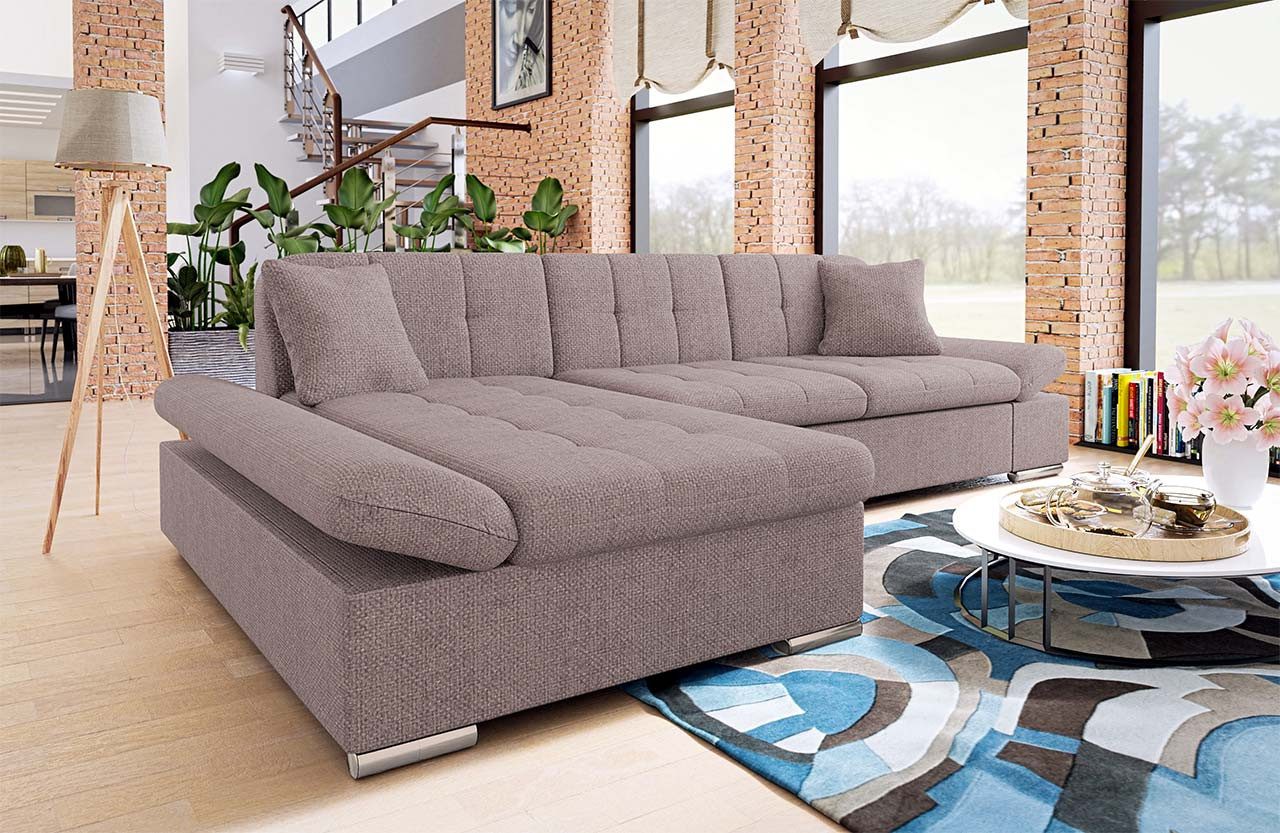 MIRJAN24 Ecksofa Malwi Premium, mit Schlaffunktion günstig online kaufen