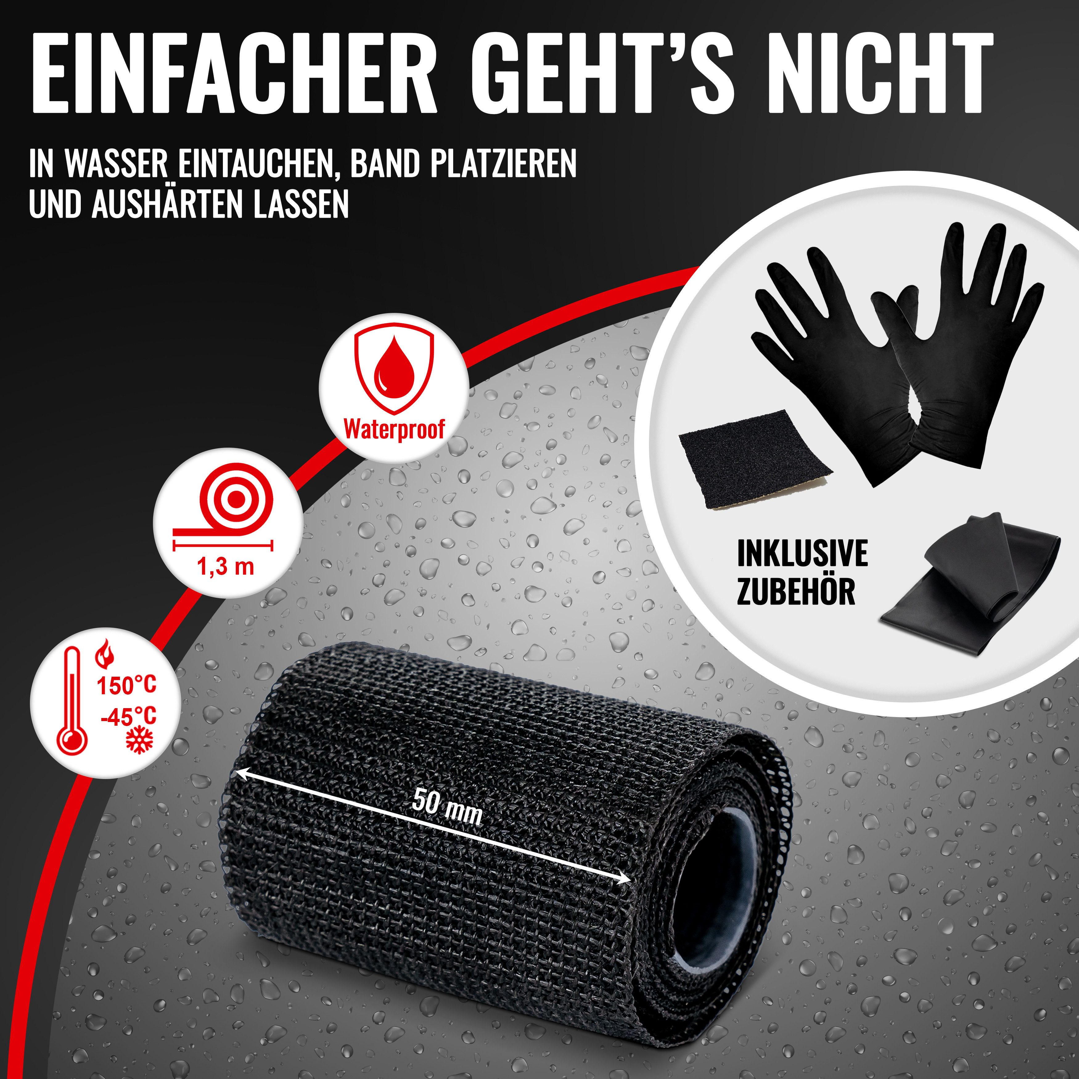 Poppstar Klebeband Reparatur-Gewebeband (Glasfasergewebe mit PU) günstig online kaufen