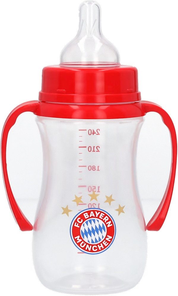 FC Bayern München Trinkflasche Babyflasche Logo