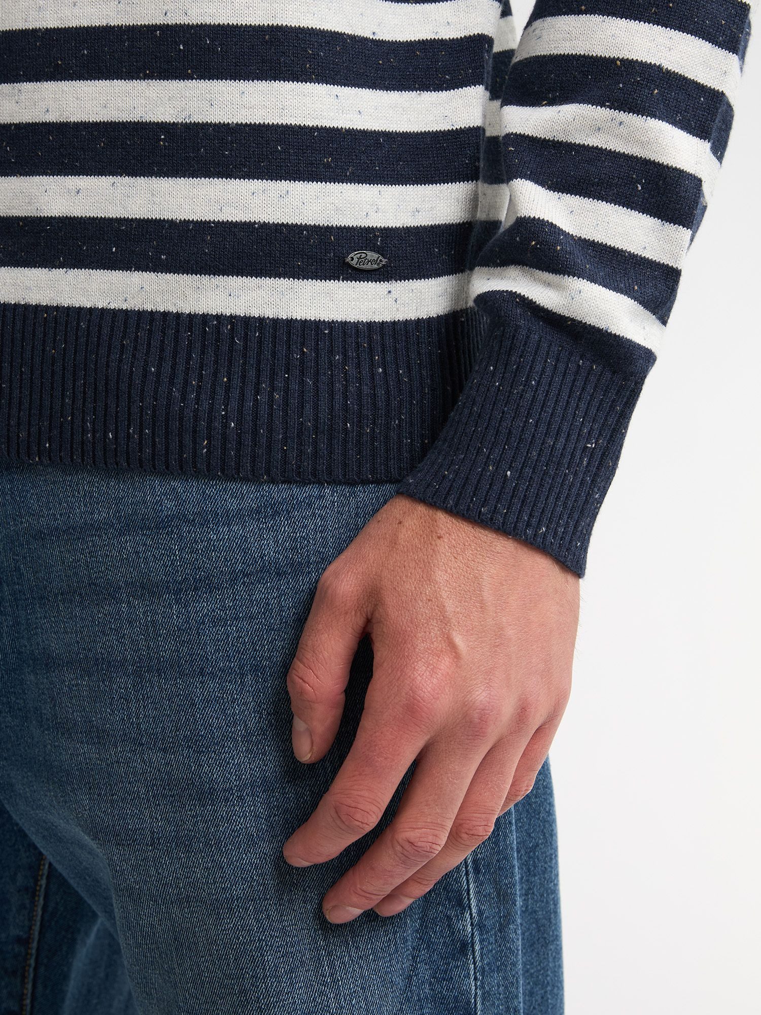 Petrol Industries Rundhalspullover Men Knitwear Round Neck Basic