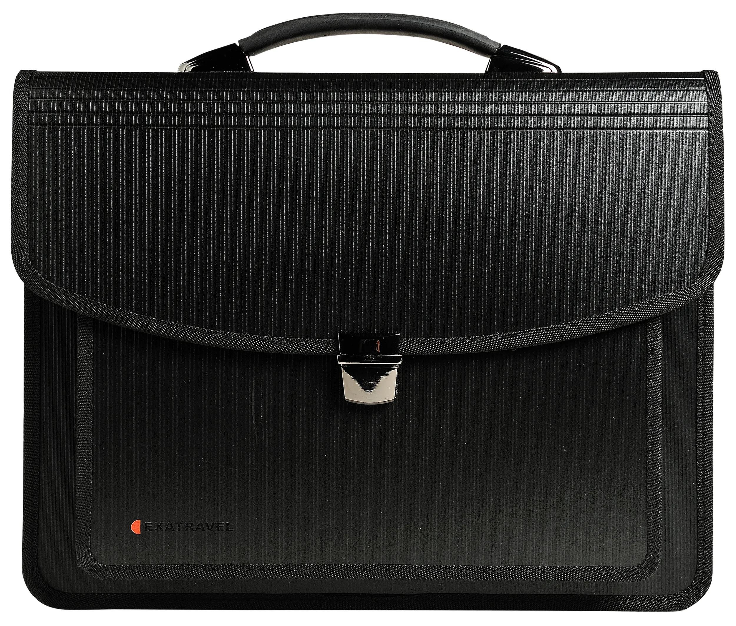 EXACOMPTA Organisationsmappe EXATRAVEL Multifunktionstasche Exactive PP, 31x40 cm, Schwarz, 55734E, Taschen
