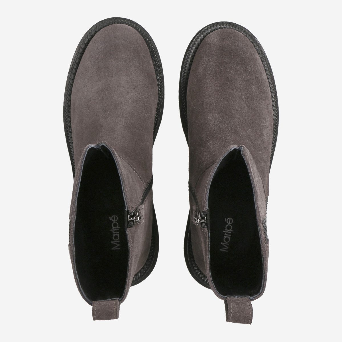 Maripé Maripé COSETTA V.4 LAVAGNA, Stiefeletten, Grau, Damen Stiefelette