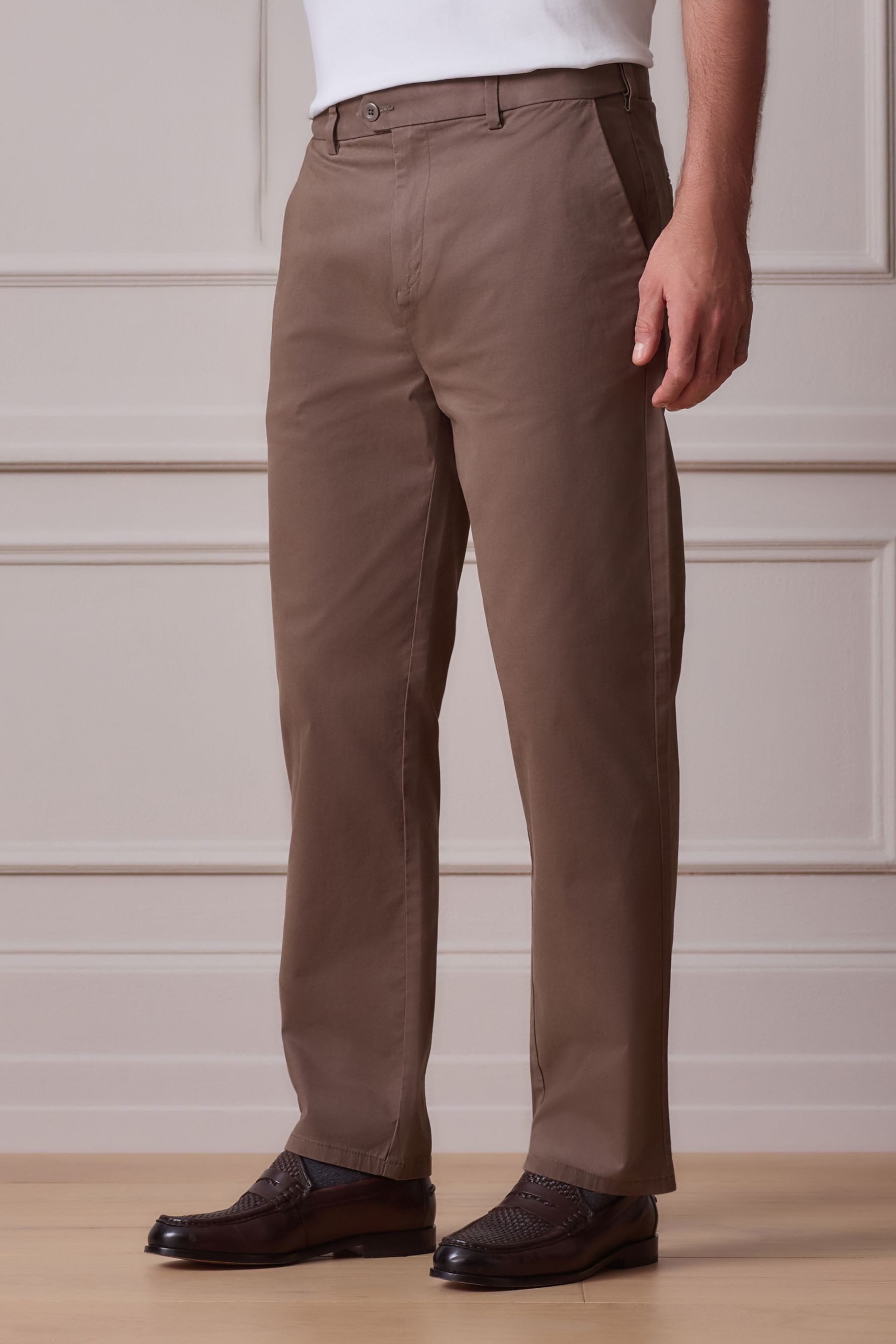 Next Chinohose Straight Fit Ultimate Chinohose (1-tlg)