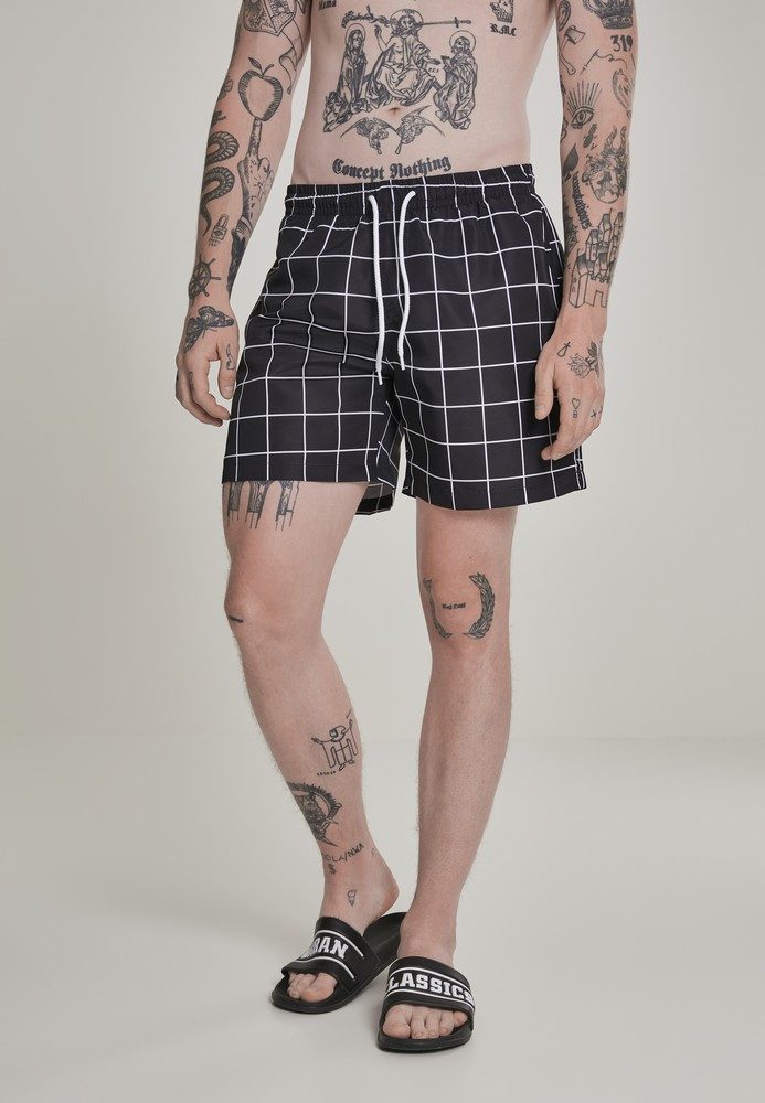 URBAN CLASSICS Badeshorts Check Swim Shorts günstig online kaufen