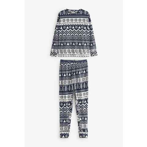 Next Pyjama Weihnachtspyjamas Damen (Familienkollektion) (2 tlg)