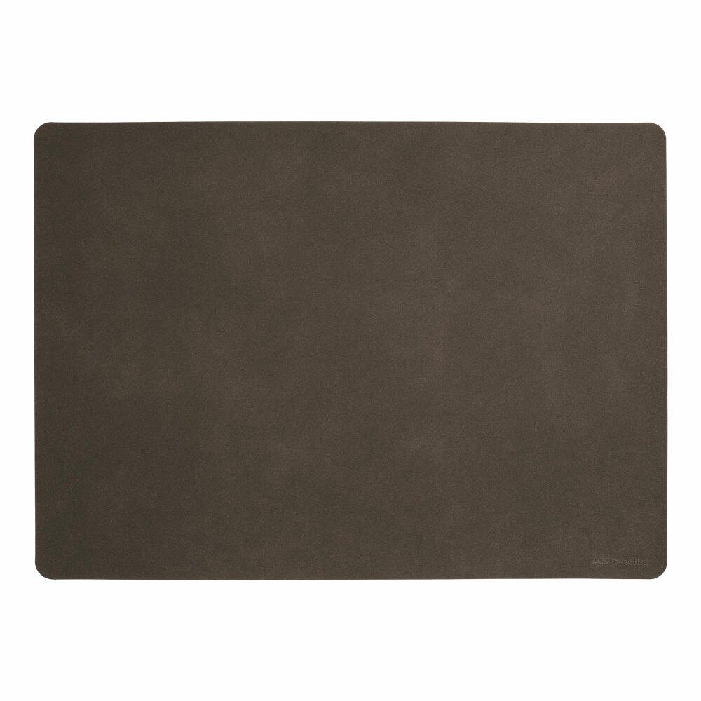 Platzset, soft leather 46 x 33 cm Earth, ASA SELECTION