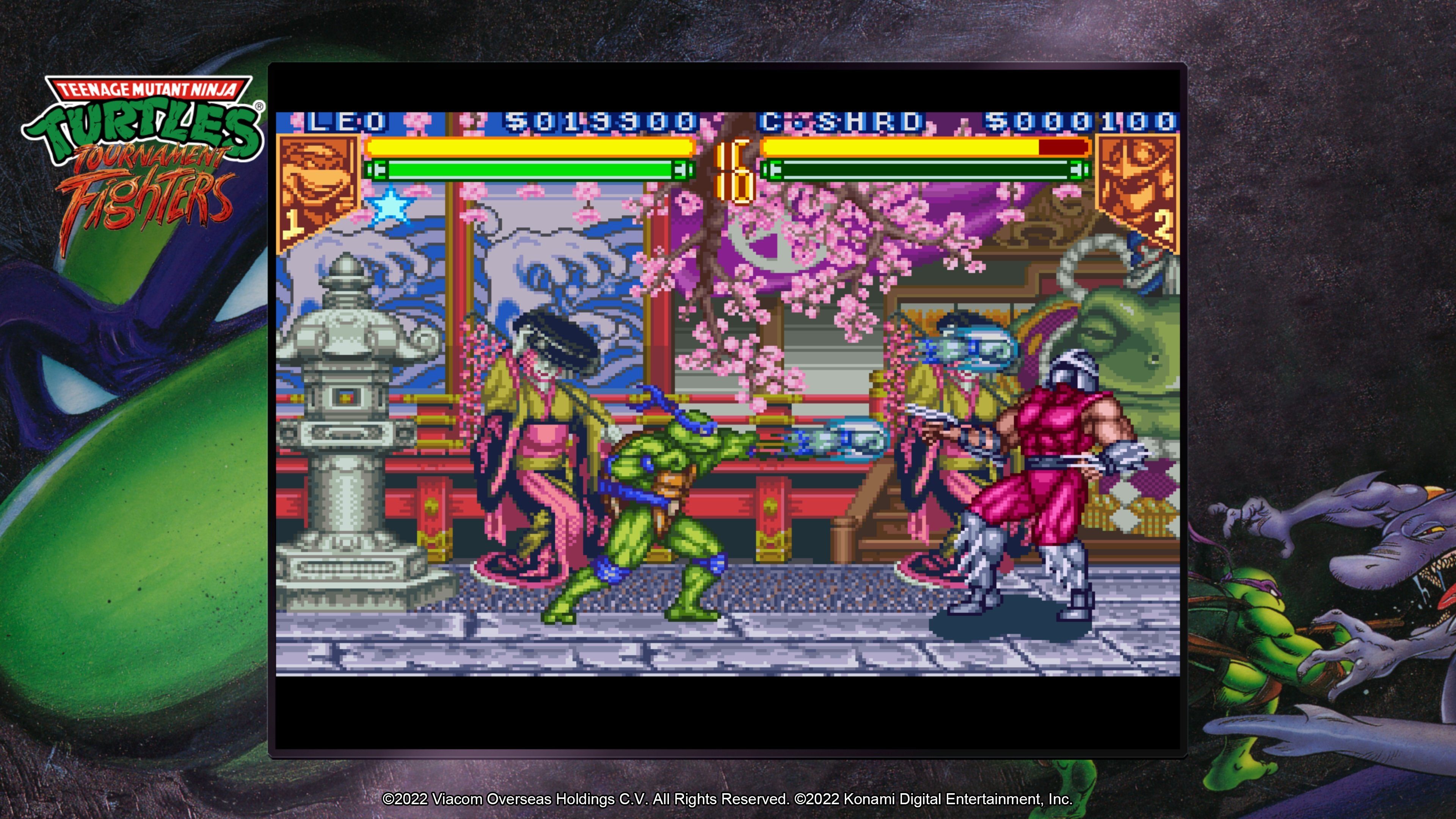 Konami Teenage Mutant Ninja Turtles 5 The PlayStation - Collection Cowabunga